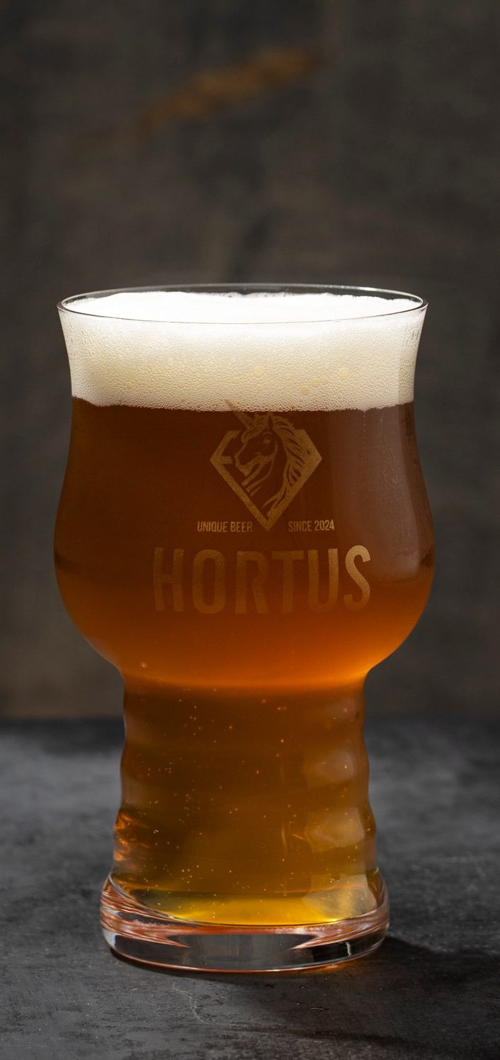 Pioneer Lager в фирменном бокале Hortus