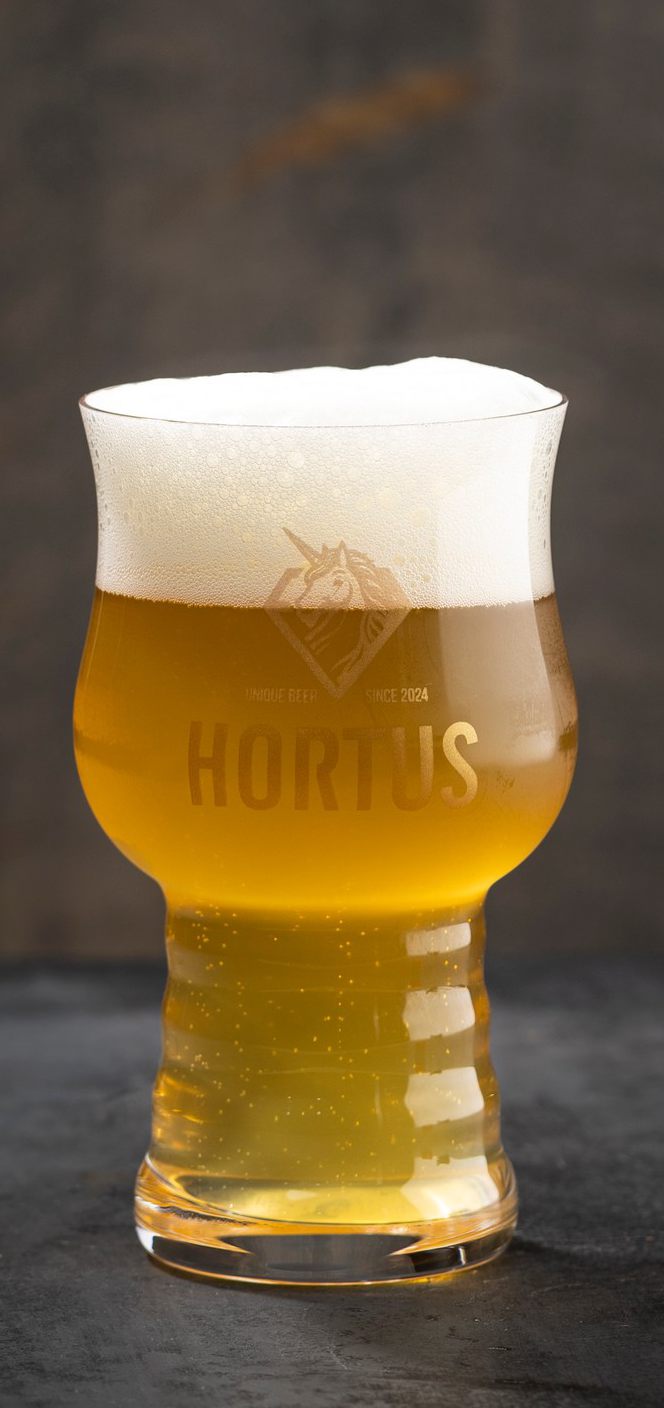 Crystal Pils в фирменном бокале Hortus