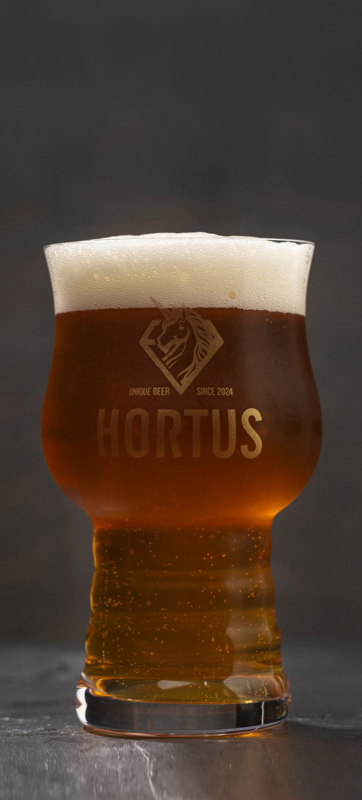 Viennese Gold в фирменном бокале Hortus